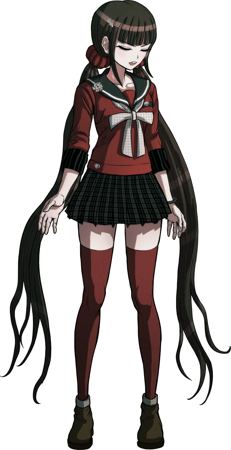 Image - Danganronpa V3 Maki Harukawa Fullbody Sprite (3).png