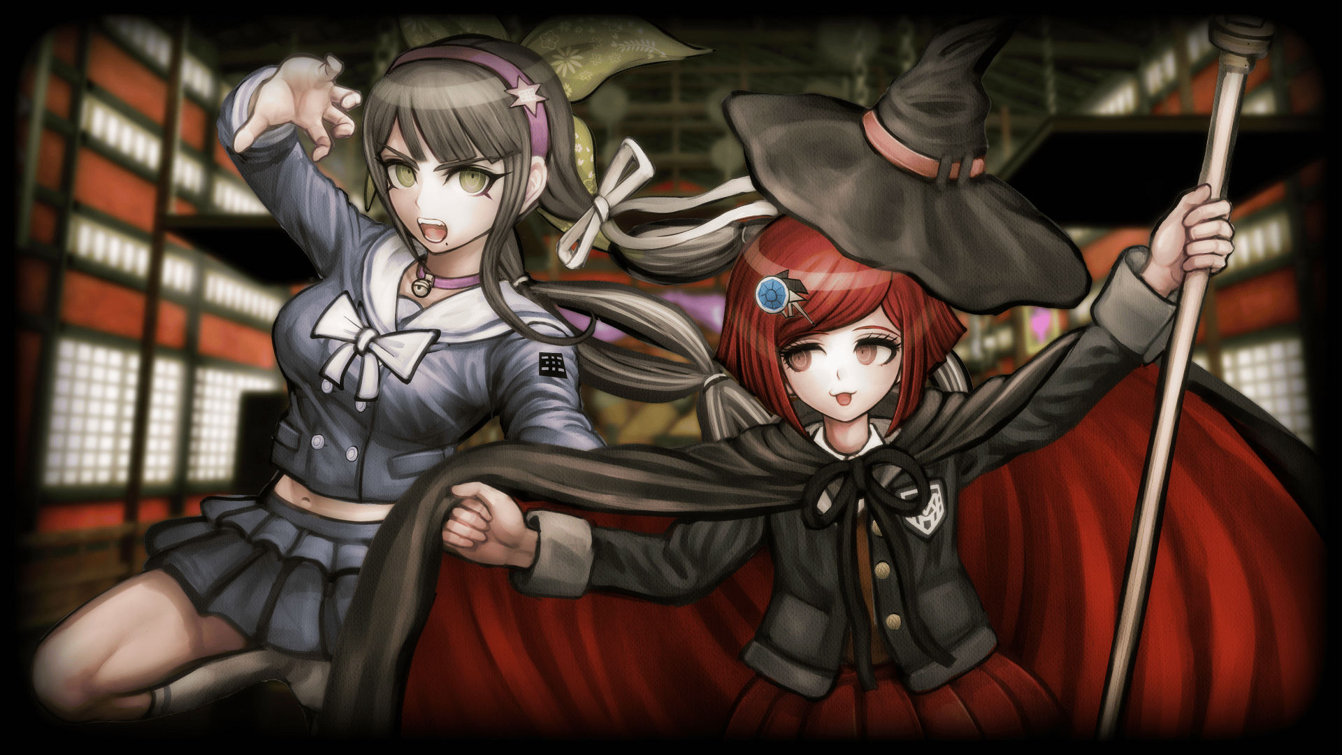 Image - Danganronpa V3 Steam Card - Tenko Chabashira and Himiko Yumeno