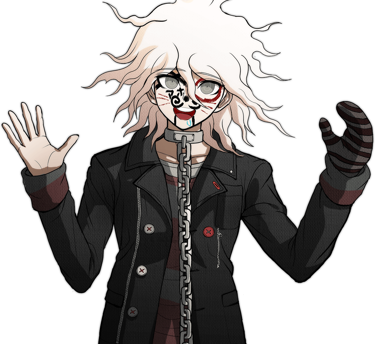 Изображение - Nagito Komaeda The Servant Halfbody Sprite (11).png