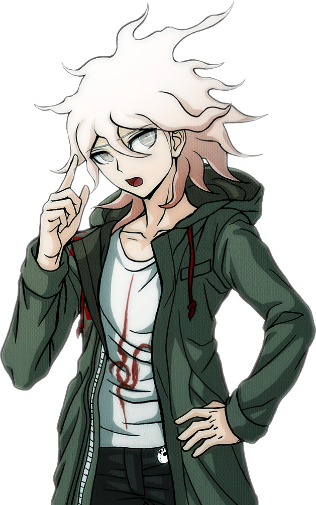 Image Danganronpa V3 Tsumugi Shirogane Halfbody Sprite Nagito Komaeda 1png Danganronpa 8945