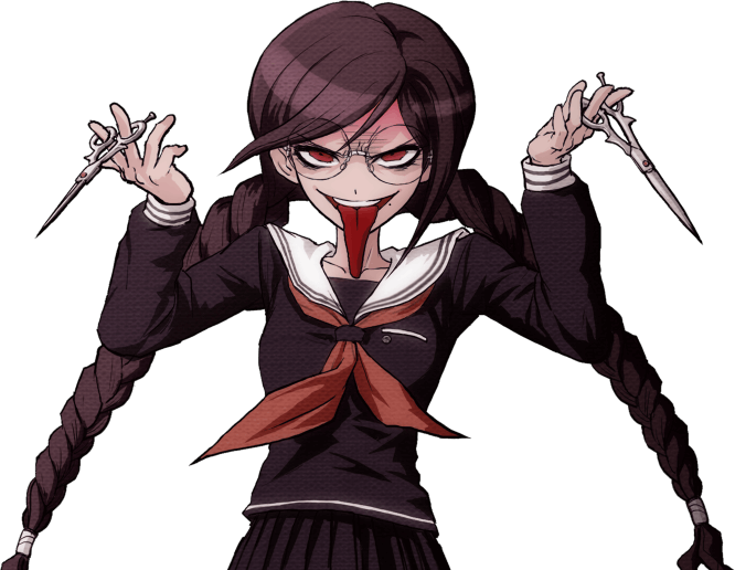Image - Genocide Jack Genocider Syo Bustup Sprite 05.png | Danganronpa