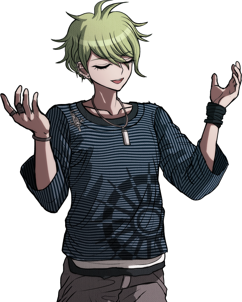 Obraz - Danganronpa V3 Rantaro Amami Halfbody Sprite (16).png