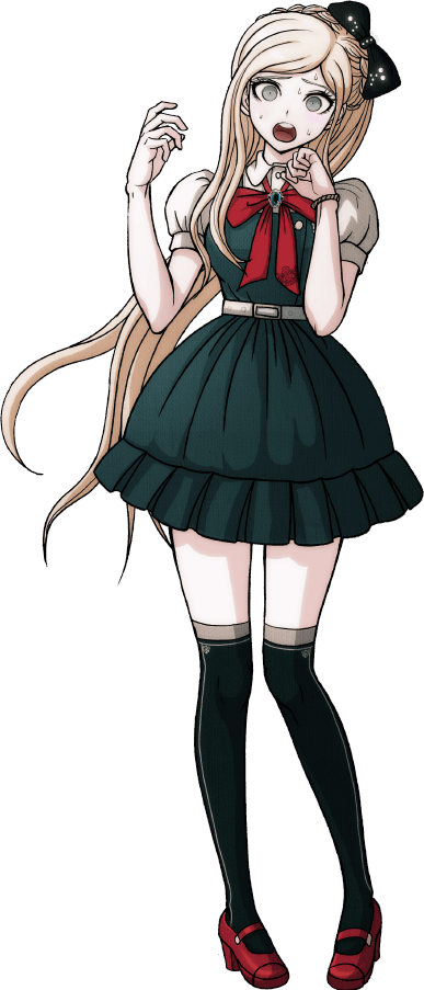 Komaru Naegi Full Body Sprites Des Conver