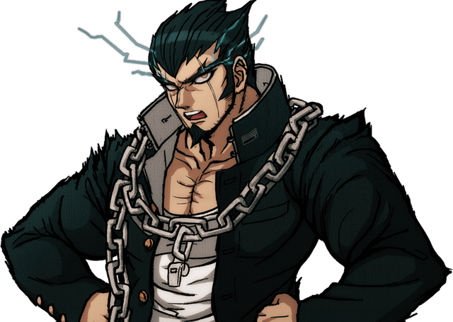 Image Nekomaru Nidai Halfbody Sprite 13png Danganronpa Wiki 3097