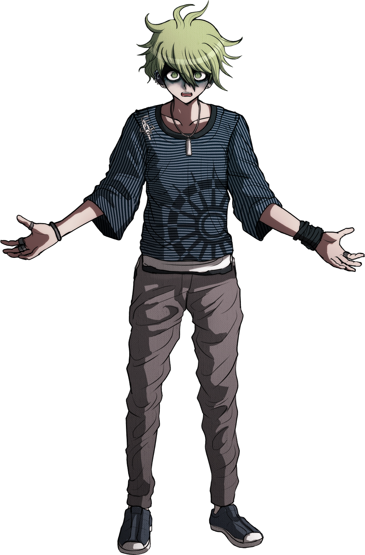 Image - Danganronpa V3 Rantaro Amami Fullbody Sprite (6).png