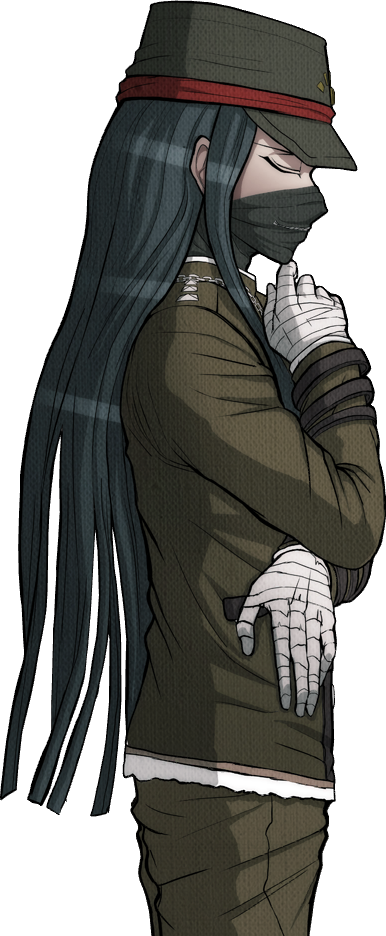 Изображение Danganronpa V3 Korekiyo Shinguji Halfbody Sprite Debate Scrum 2png 