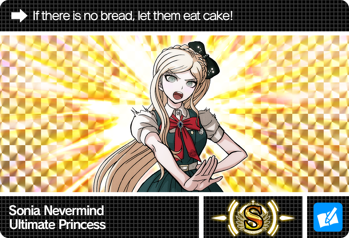 Ultimate Talent Development Plan Sonia Nevermind Danganronpa Wiki Fandom