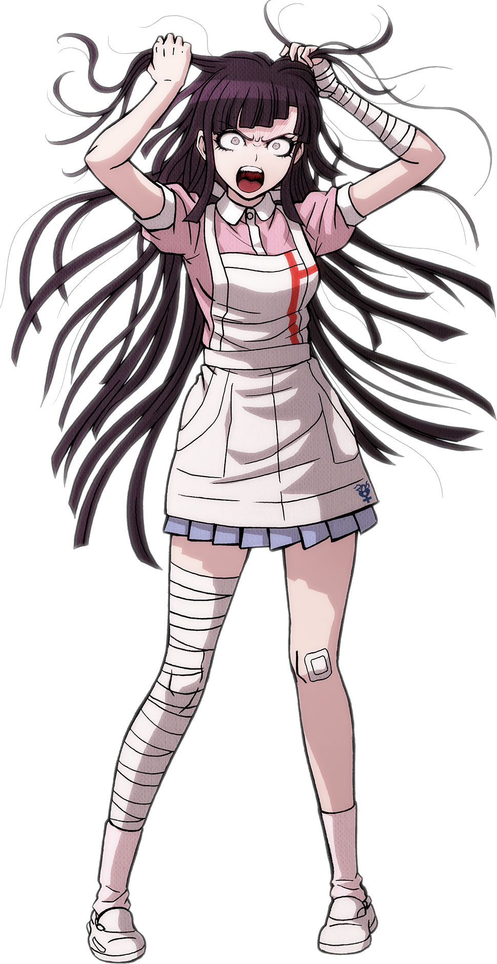 Image - Danganronpa V3 Tsumugi Shirogane Fullbody Sprite (Mikan Tsumiki