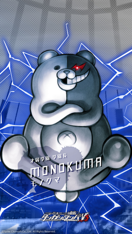 Image - Digital MonoMono Machine Monokuma iPhone wallpaper.png