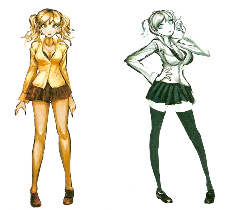 Image Junko Enoshima Beta Designs Visual Fanbook.png Danganronpa