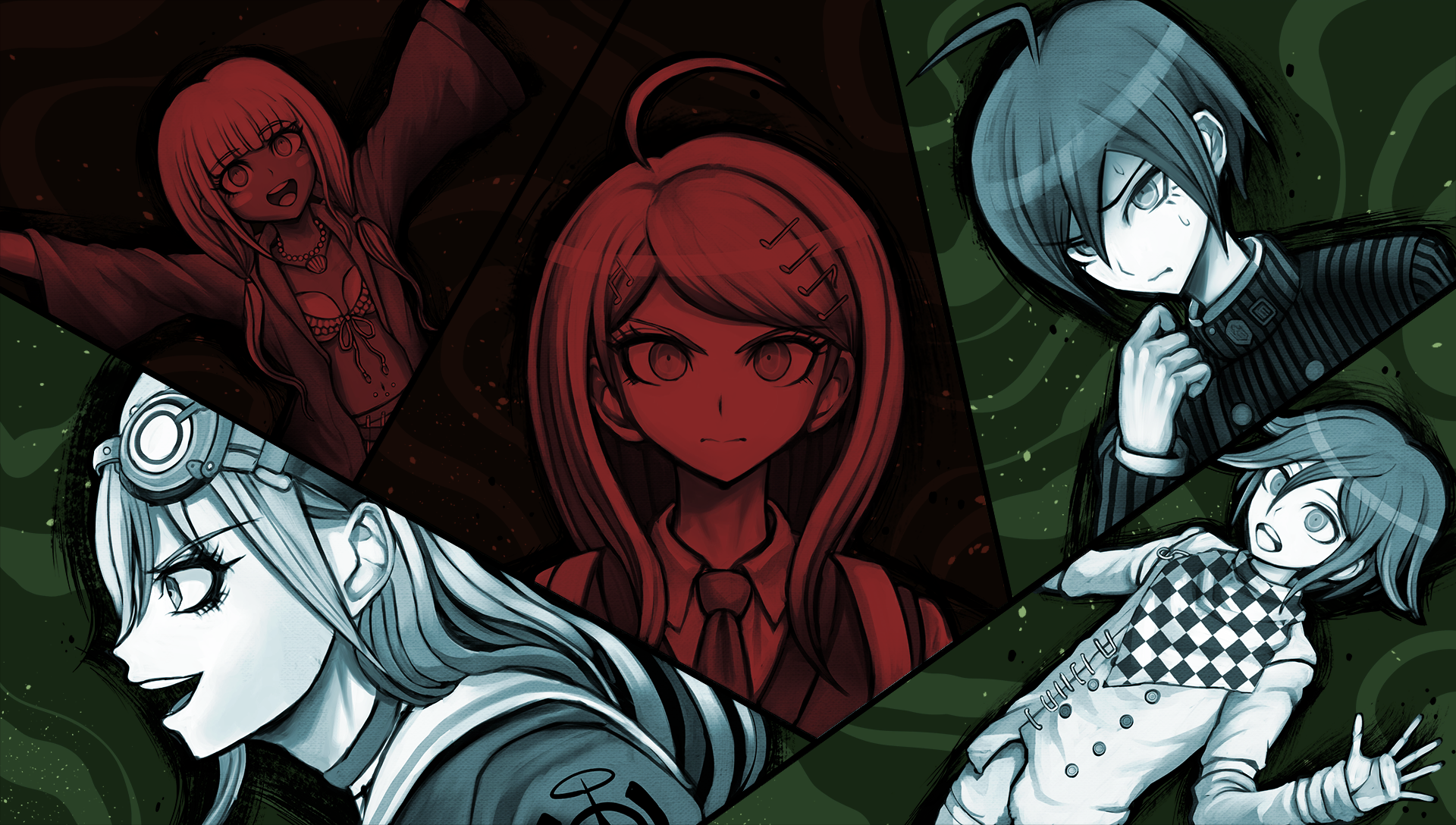 Изображение Danganronpa V3 CG Pre Class Trial Portraits (Chapter 3