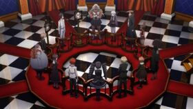 Clase de juicio en el anime