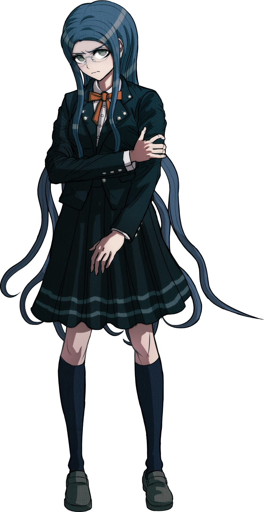 Image Danganronpa V3 Tsumugi Shirogane Fullbody Sprite 23png