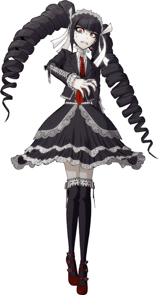 Image - Celestia Ludenberg Fullbody Sprite (13).png | Danganronpa Wiki