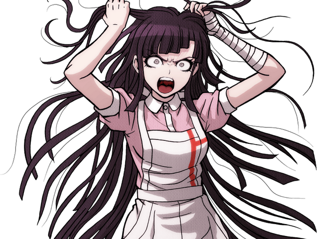 Image Mikan Tsumiki Halfbody Sprite 22png Danganronpa Wiki Fandom Powered By Wikia 