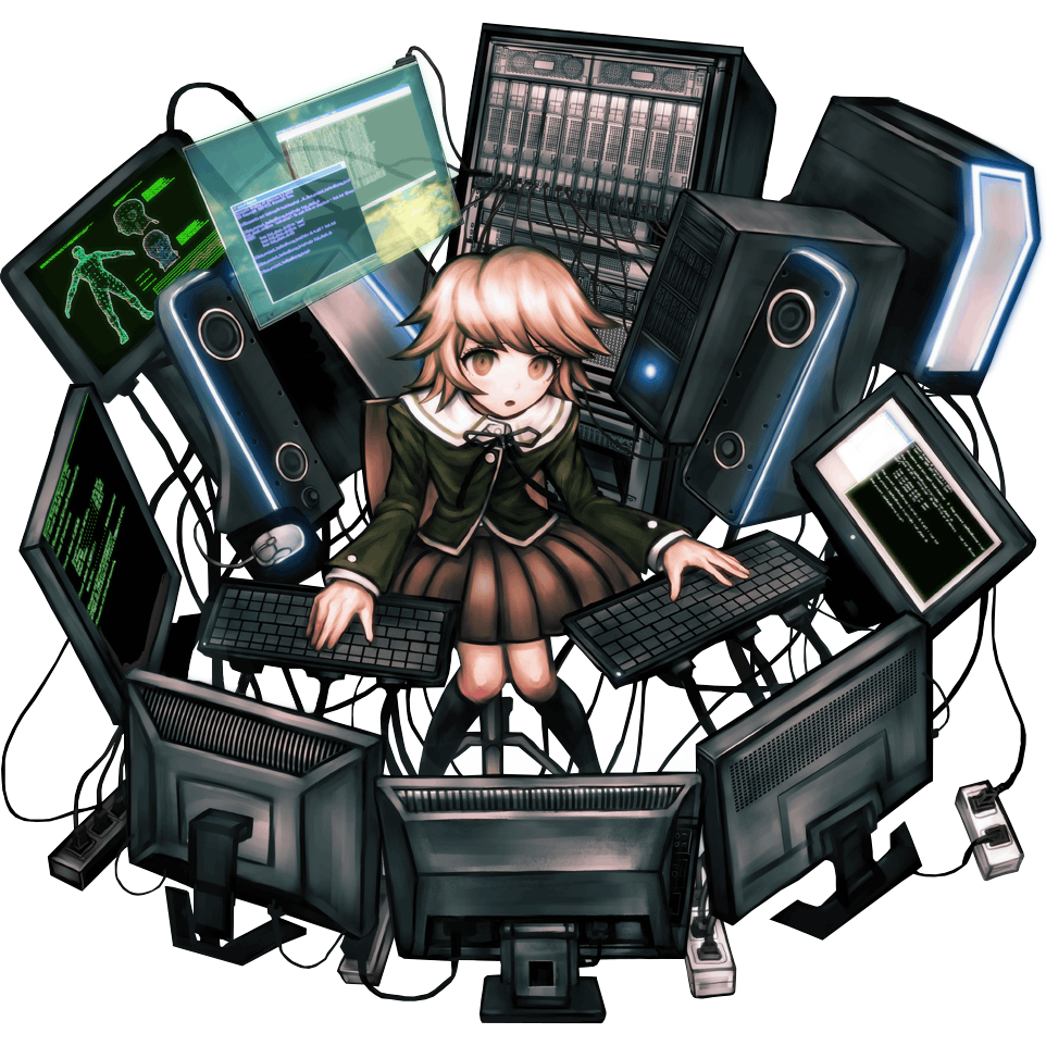 Resultado de imagen para Chihiro Fujisaki -- Danganronpan