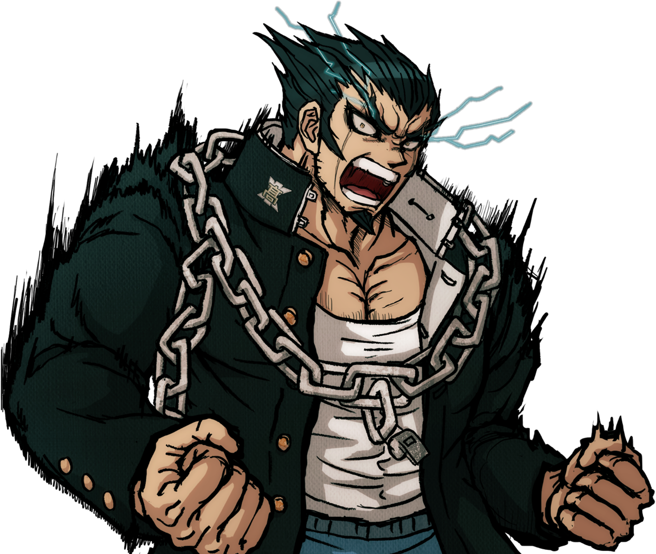 Image Danganronpa V3 Bonus Mode Nekomaru Nidai Sprite 6png 8670