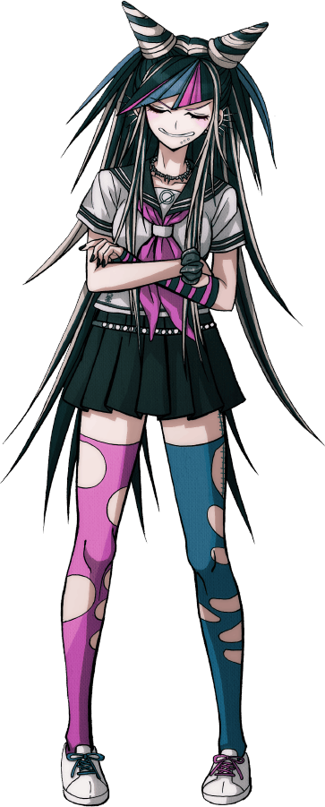 Изображение - Ibuki Mioda Fullbody Sprite (10).png | Danganronpa вики