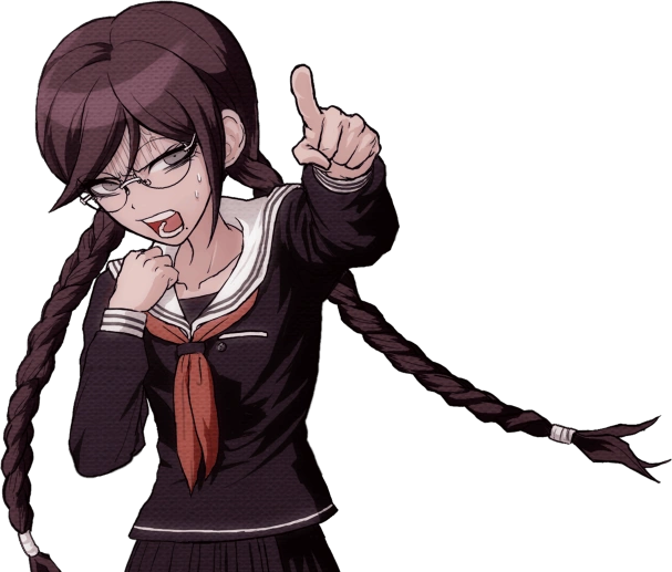 Image - Danganronpa 1 Toko Touko Fukawa Halfbody Sprite 13.png