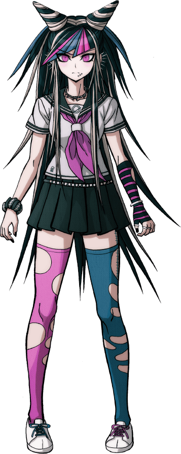 Ibuki Mioda Fullbody Sprite Danganronpa Ibuki Full Body Sprites