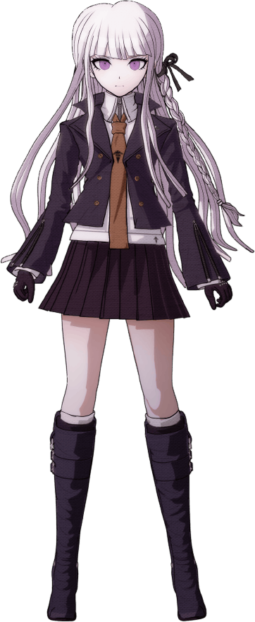Image - Danganronpa 2 Kyoko Kirigiri Fullbody Sprite (1 ... Komaru naegi (苗木 こまる), is one of the protagonists and a participant of demon hunting featured in danganronpa another episode: