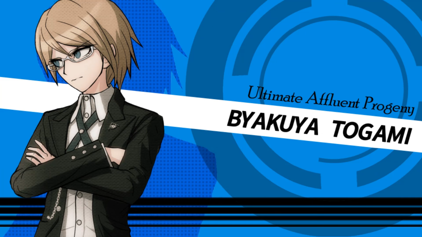 Image Danganronpa 1 Byakuya Togami English Game Introduction png