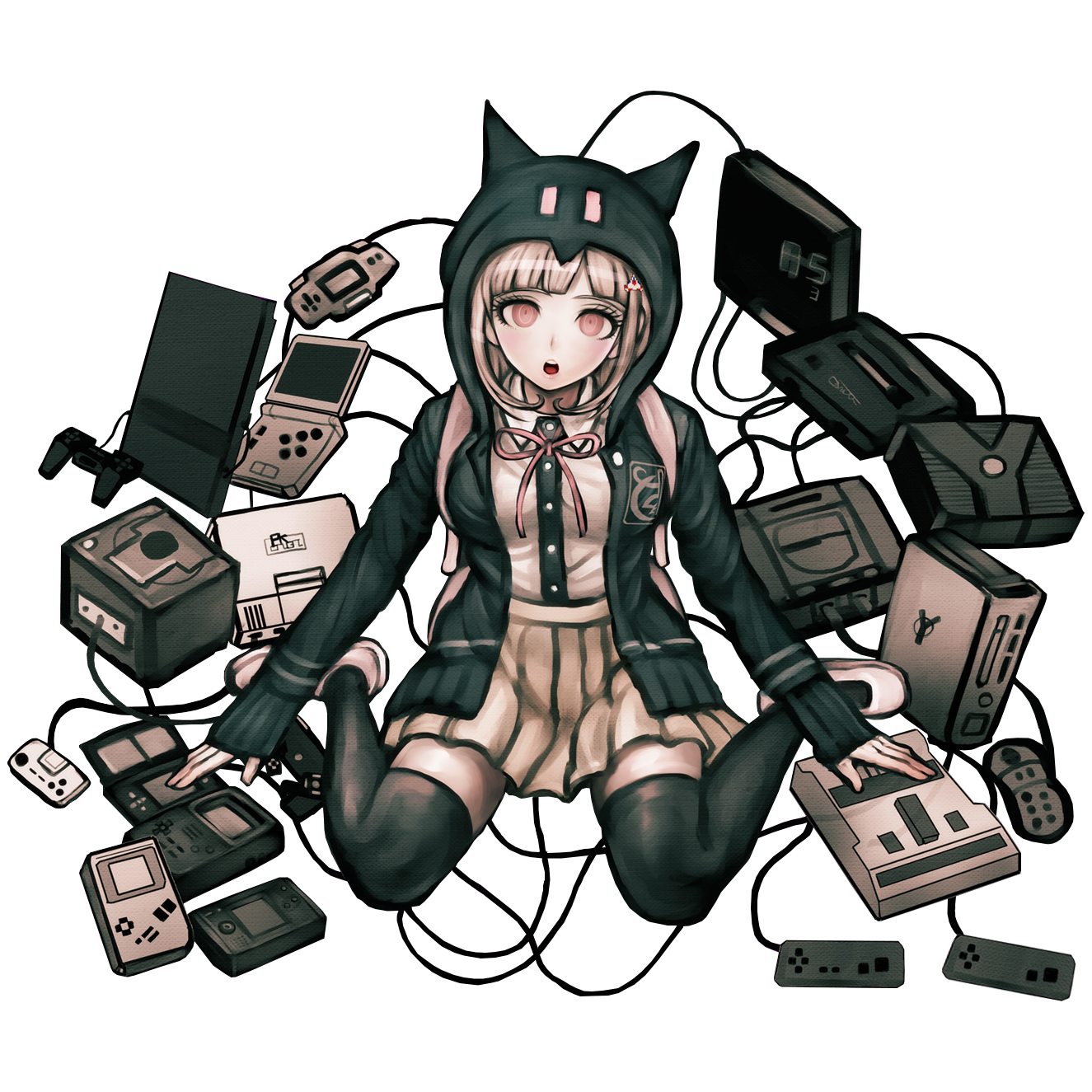 Chiaki Nanami Danganronpa 2 Danganronpa Wiki Fandom Powered By Wikia 8607