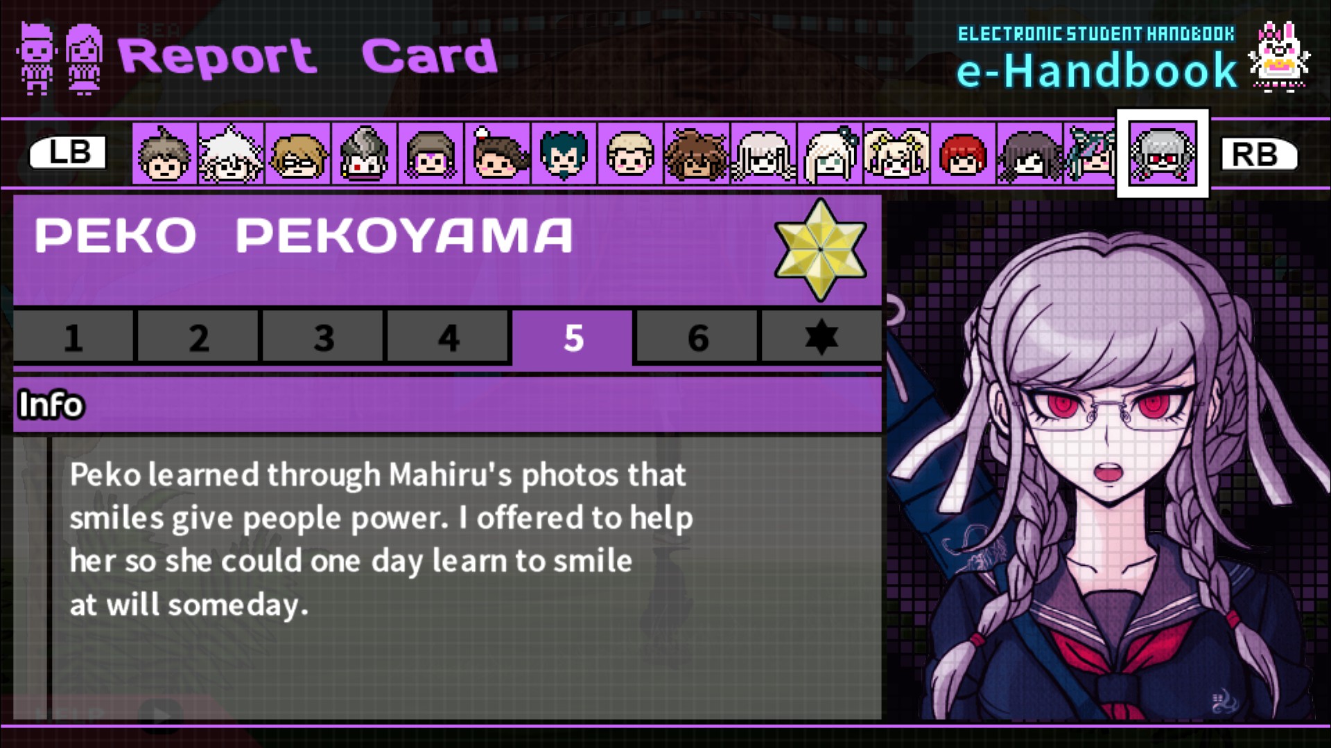 danganronpa 2 report cards
Free Time Events/Peko Pekoyama | Danganronpa Wiki | Fandom danganronpa 2 report cards
Free Time Events/Peko Pekoyama | Danganronpa Wiki | Fandom