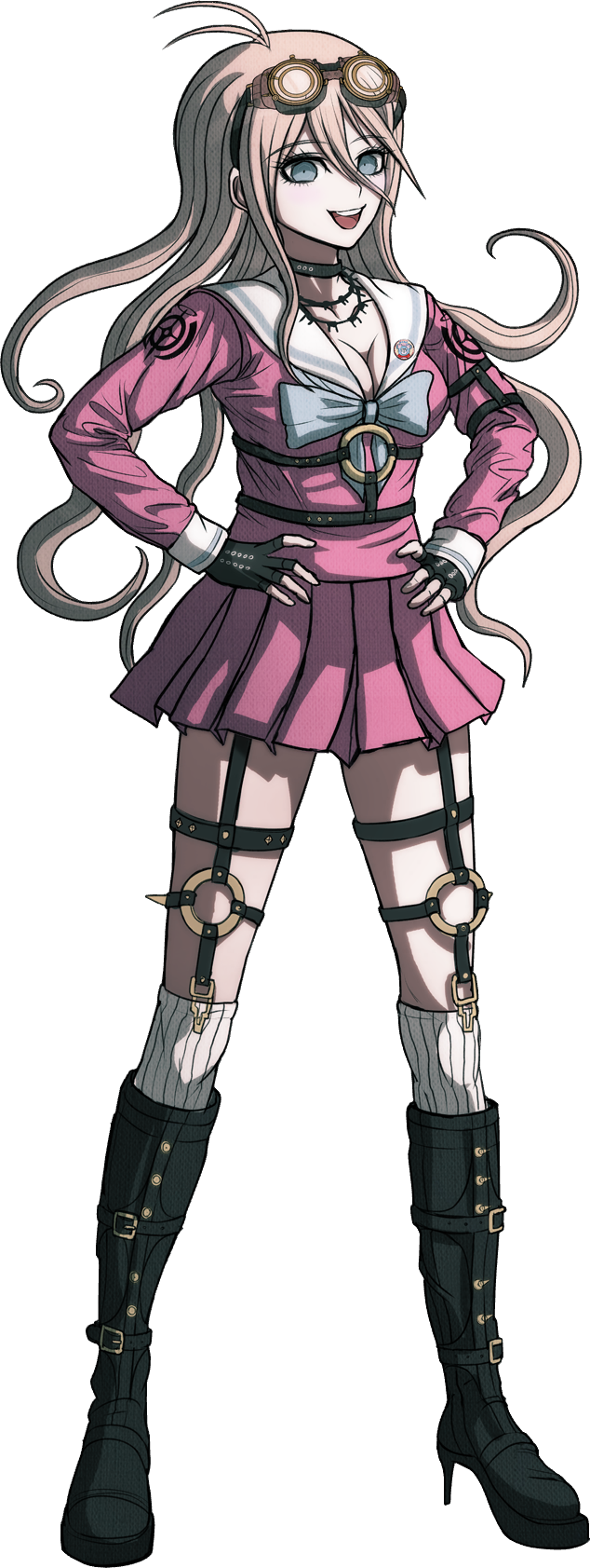Image - Danganronpa V3 Miu Iruma Fullbody Sprite (29).png | Danganronpa