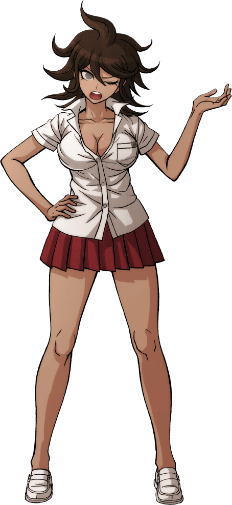 Image Akane Owari Fullbody Sprite 15png Danganronpa Wiki Fandom Powered By Wikia 