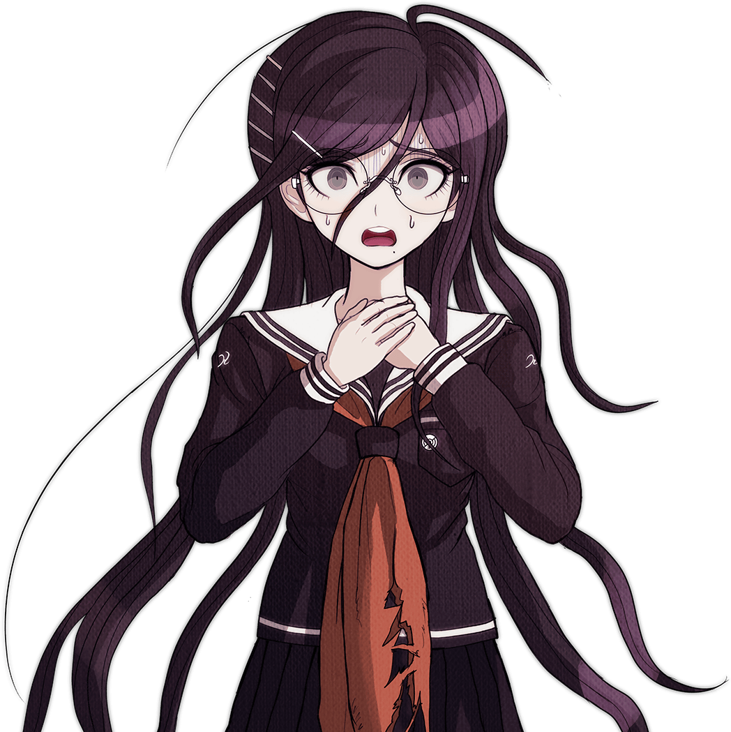 Image - DRAE Touko Toko Fukawa Halfbody Sprite 09.png | Danganronpa