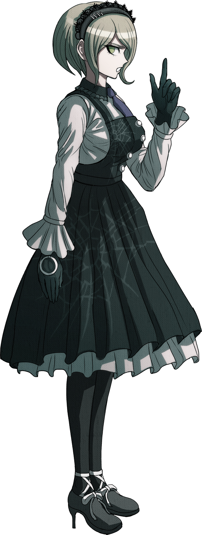 Image Danganronpa V3 Kirumi Tojo Fullbody Sprite 32png 