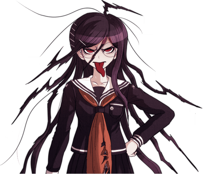 Sprites:Touko Fukawa | Dangan Ronpa Wiki | FANDOM powered by Wikia