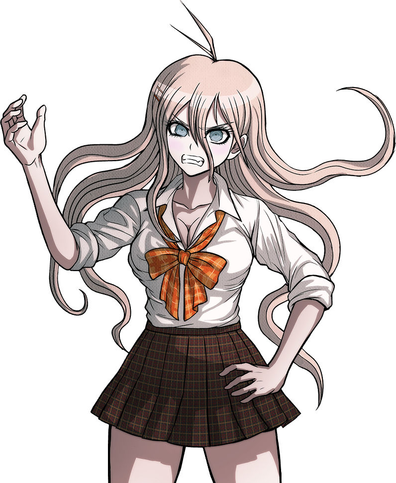 Image - Danganronpa V3 Miu Iruma Halfbody Sprite (High School Uniform