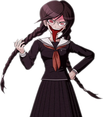 Image - Danganronpa V3 Tsumugi Shirogane Halfbody Sprite (Genocide Jack) (1).png | Danganronpa ...