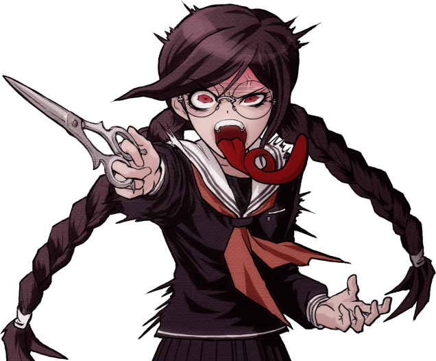 Image - Genocide Jack Genocider Syo Bustup Sprite 06.png | Danganronpa