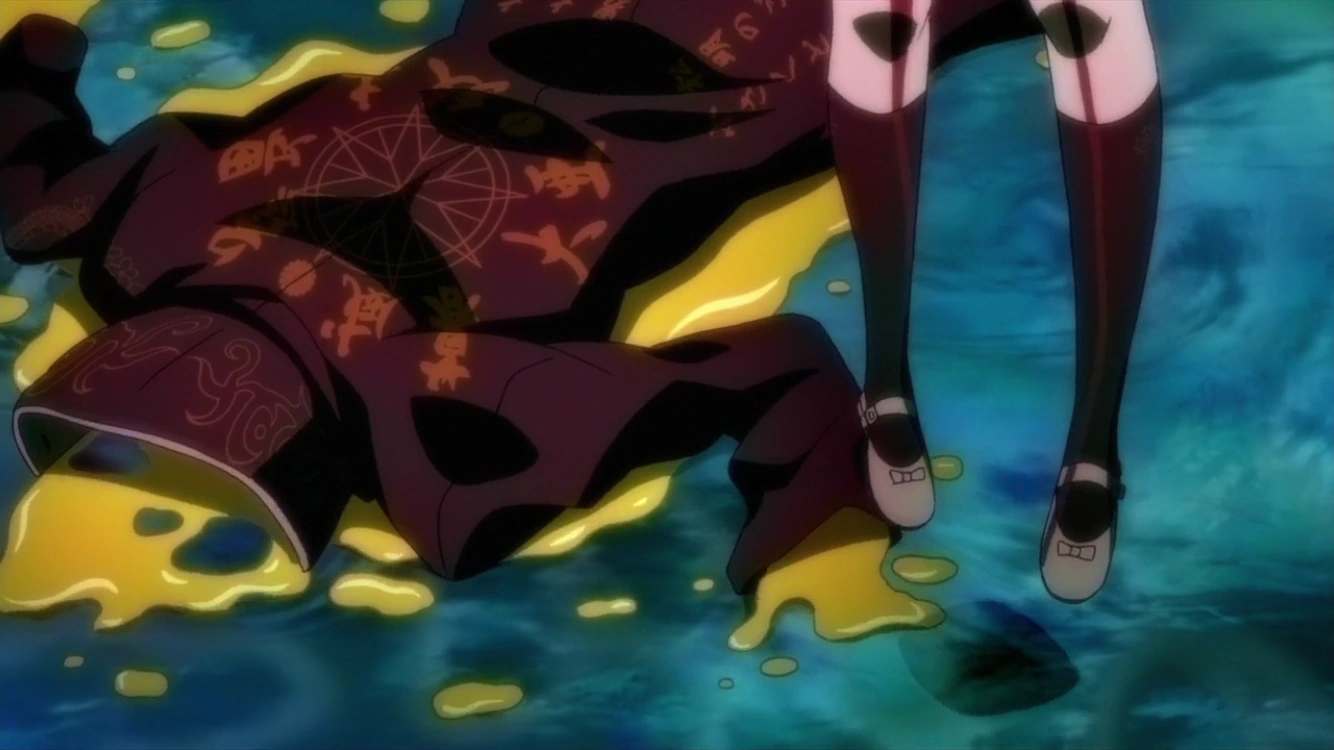 Image Oowada and Fujisaki's death.png Danganronpa Wiki FANDOM powered by Wikia