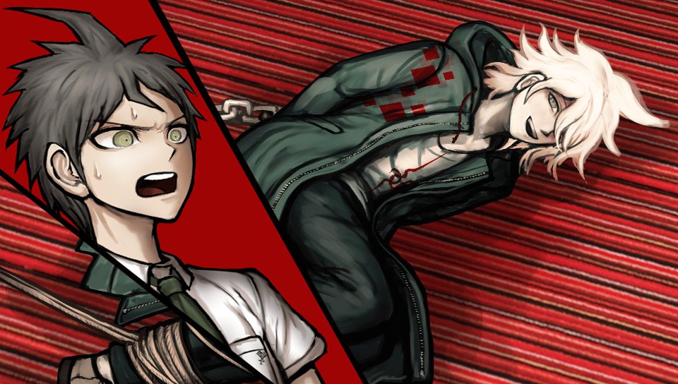 Image Danganronpa 2 Cg Hajime Hinata Delivering Nagito Komaeda Food 2png Danganronpa 5810