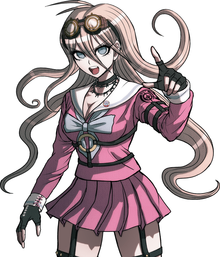 Image - Danganronpa V3 Miu Iruma Halfbody Sprite (18).png | Danganronpa