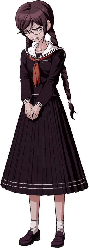 Image - Danganronpa 1 Toko Touko Fukawa Fullbody Sprite 04.png