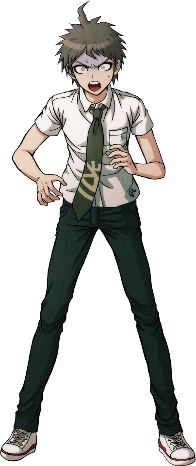 Изображение - Hajime Hinata Fullbody Sprite 07.png | Danganronpa вики