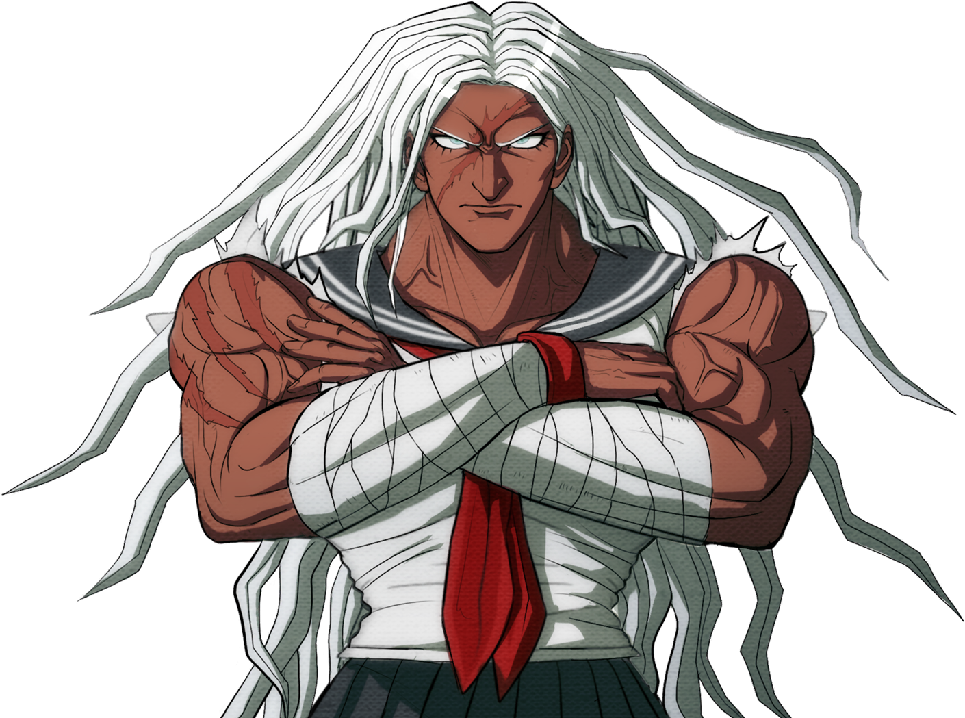 Изображение - Danganronpa V3 Bonus Mode Sakura Ogami Sprite (1).png