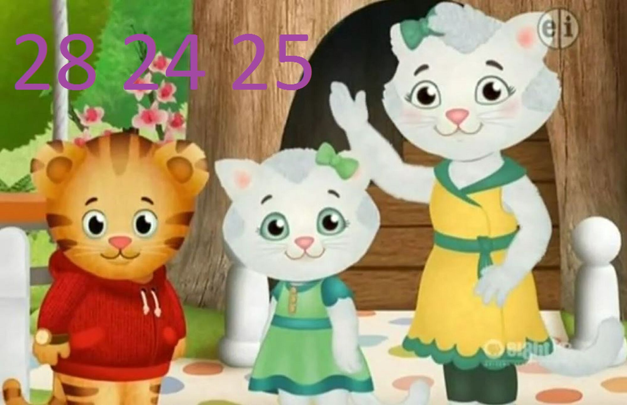 katerina kittycat coloring pages pdfs daniel tigers neighborhood