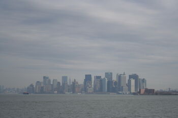 New York - View from a ferry