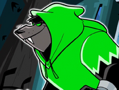 Lobo con campera