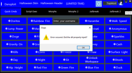 Dansploit Wiki Fandom - roblox script not running