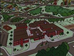 Lawndale High from above