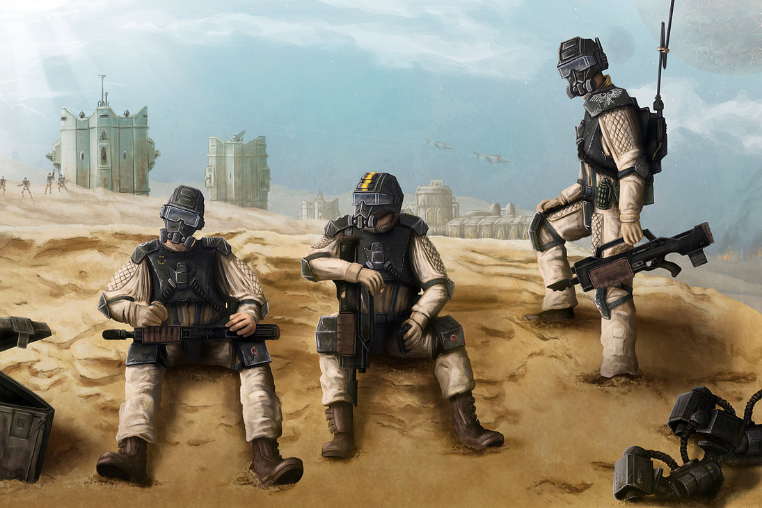 drop trooper mandalorian