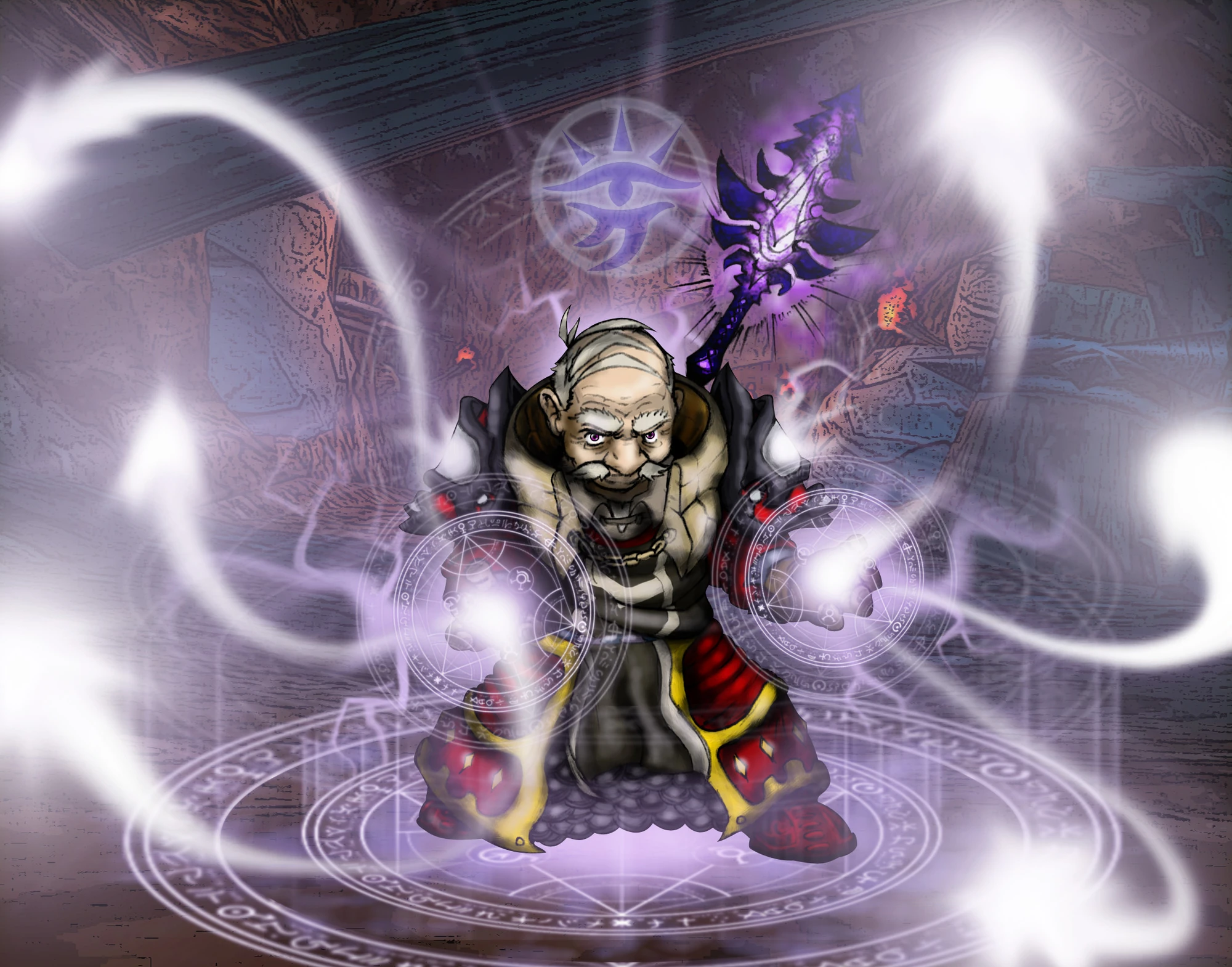 Эскиз аркан стихий вов