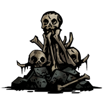 Pile of bones